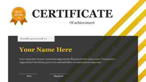 Certificate PowerPoint Download